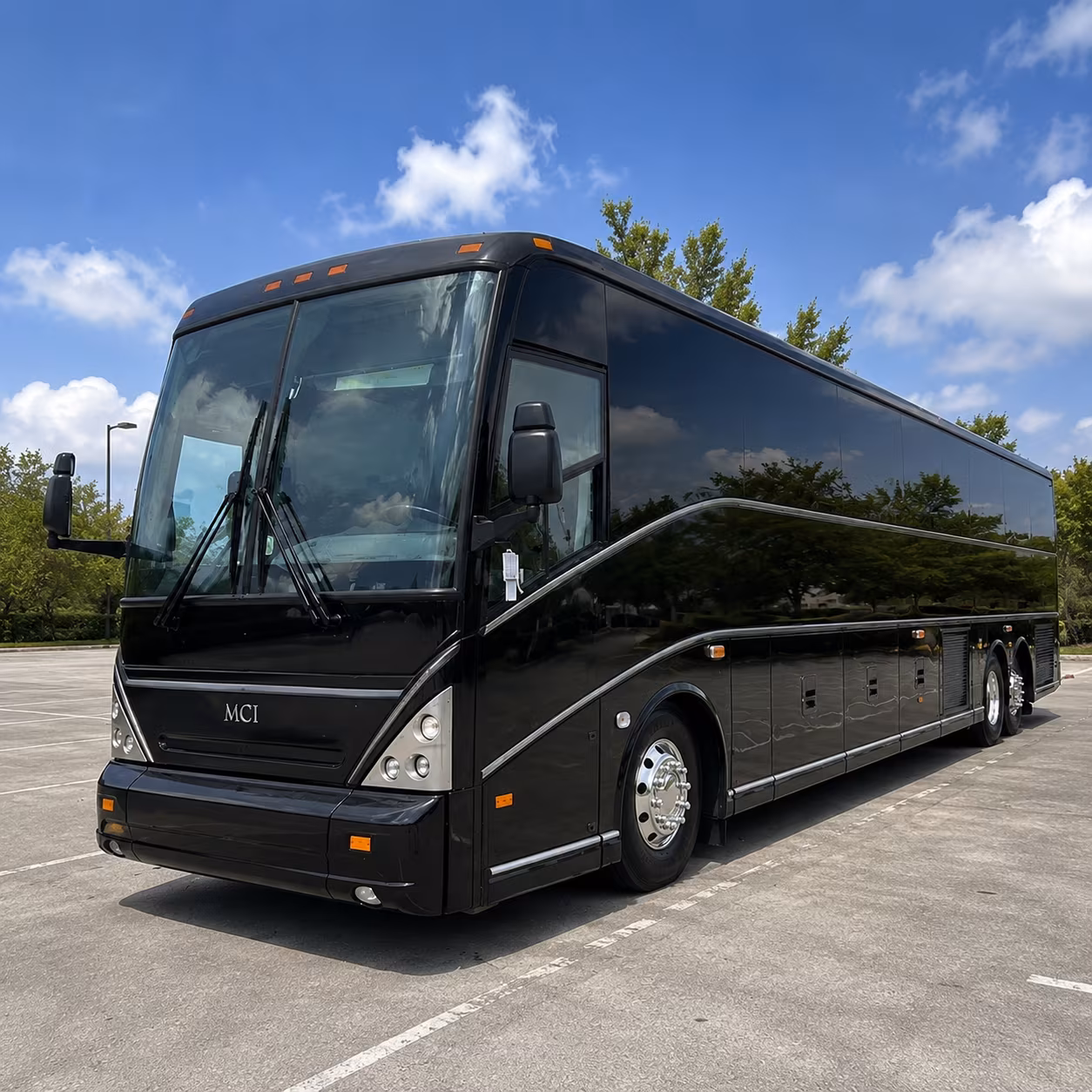 charter bus rentals for large prom groups across cleveland county