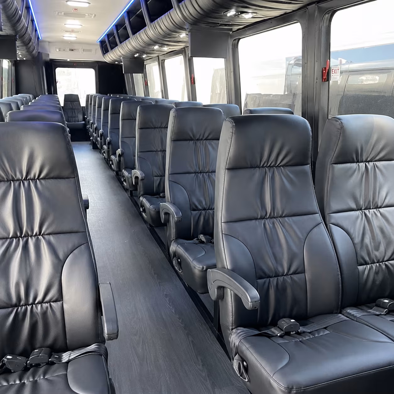 shelby concert transportation onboard seating