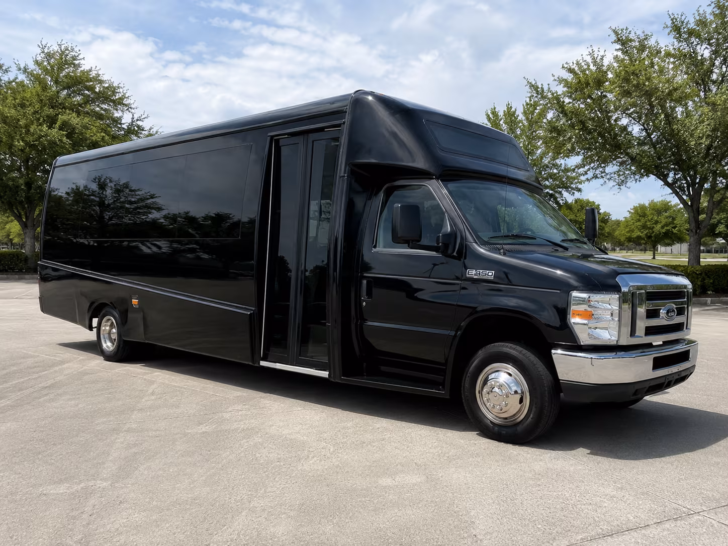 shelby corporate event transportation onboard seating