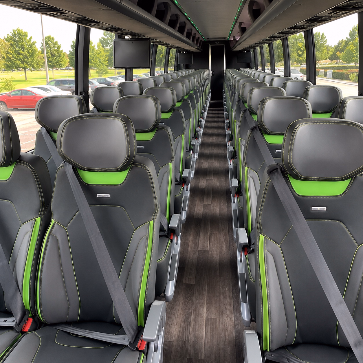 shelby prom transportation onboard seating